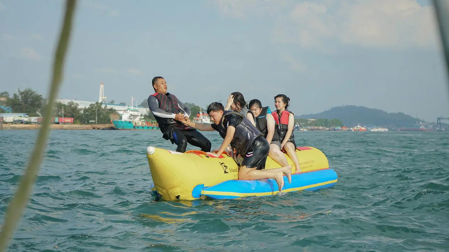 Banana Boat at KTM Resort