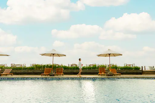 Relax at Pool in KTM Resort
